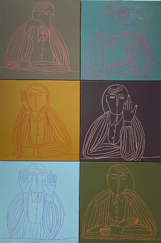 Six minutes di Tatiana Harizanova, Pittura in vendita su Singulart