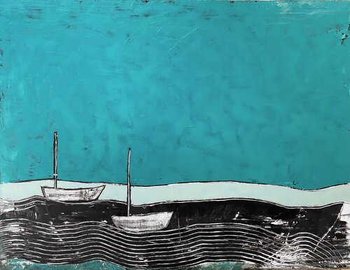 It is always there di Tatiana Harizanova, Pittura in vendita su Singulart