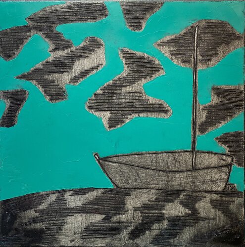 Boat van Tatiana Harizanova, Schilderij te koop op Singulart