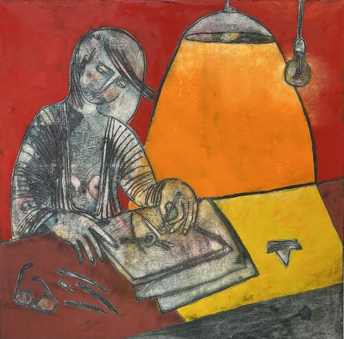 Self portrait Tatiana Harizanova