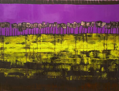 Sometime somewhere par Tatiana Harizanova, Peinture en vente sur Singulart