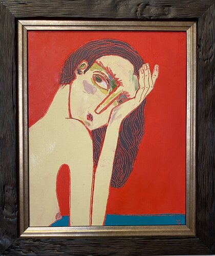 Girl par Tatiana Harizanova, Peinture en vente sur Singulart