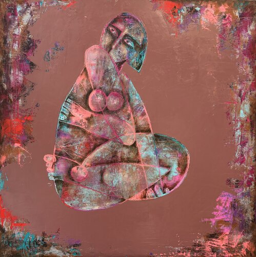 Daydreaming par Tatiana Harizanova, Peinture en vente sur Singulart