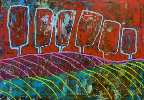 Autumn par Tatiana Harizanova, Peinture en vente sur Singulart
