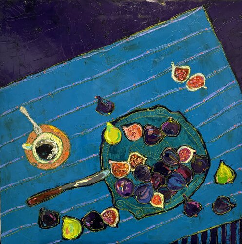 Figs par Tatiana Harizanova, Peinture en vente sur Singulart