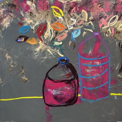 Flowers par Tatiana Harizanova, Peinture en vente sur Singulart