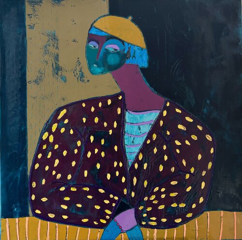 She by Tatiana Harizanova, Painting for Sale on Singulart