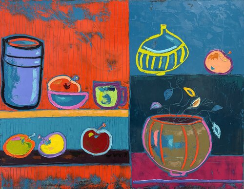 Apples by Tatiana Harizanova, Painting for Sale on Singulart