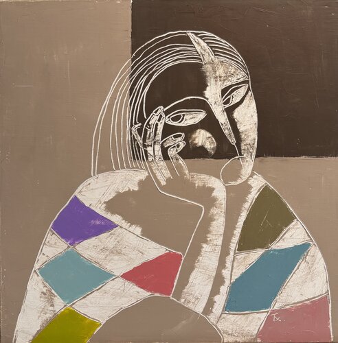Thoughts par Tatiana Harizanova, Peinture en vente sur Singulart