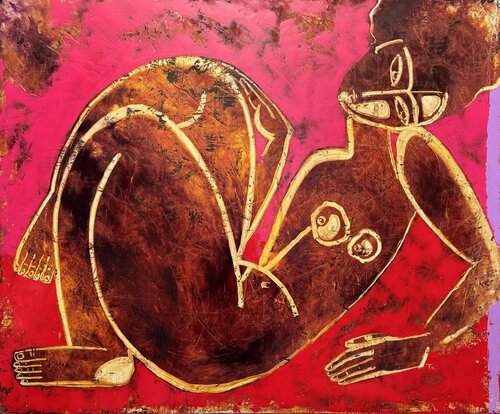 Тhe sigh of the tide par Tatiana Harizanova, Peinture en vente sur Singulart