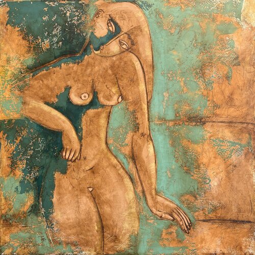 At the end of summer par Tatiana Harizanova, Peinture en vente sur Singulart