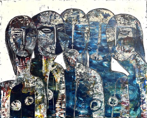 Five nights by Tatiana Harizanova, Painting for Sale on Singulart