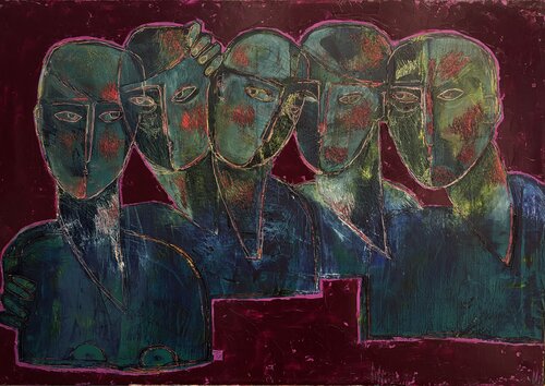 Five nights by Tatiana Harizanova, Painting for Sale on Singulart