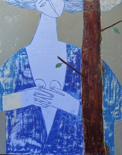 Somewhere else par Tatiana Harizanova, Peinture en vente sur Singulart