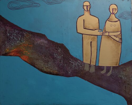 Sea and sky by Tatiana Harizanova, Painting for Sale on Singulart