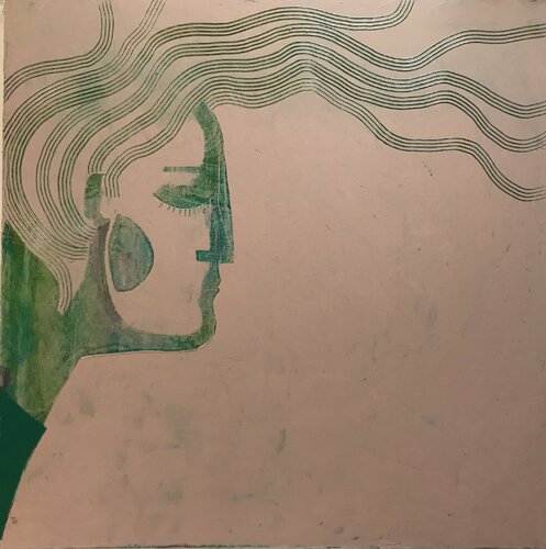 Swept by the wind van Tatiana Harizanova, Schilderij te koop op Singulart