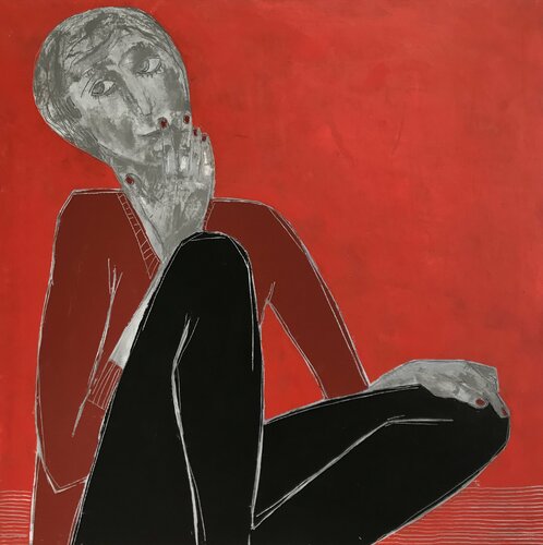 Awaiting by Tatiana Harizanova, Painting for Sale on Singulart