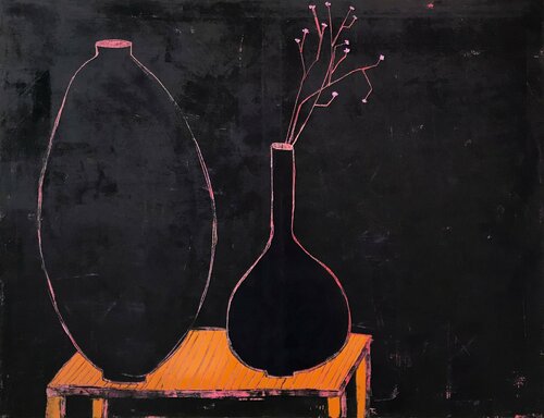 Two vases par Tatiana Harizanova, Peinture en vente sur Singulart