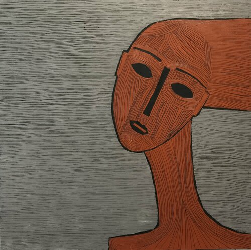 Self-portrait par Tatiana Harizanova, Peinture en vente sur Singulart