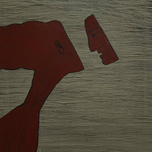 I will look at myself van Tatiana Harizanova, Schilderij te koop op Singulart