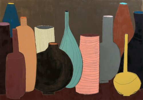 Colorful vases Tatiana Harizanova