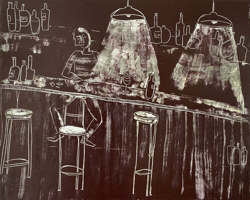 Sea bar di Tatiana Harizanova, Pittura in vendita su Singulart