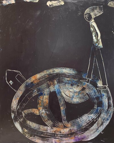 I'm coming home par Tatiana Harizanova, Peinture en vente sur Singulart