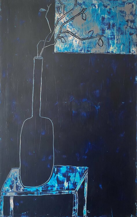 Blue vase Tatiana Harizanova