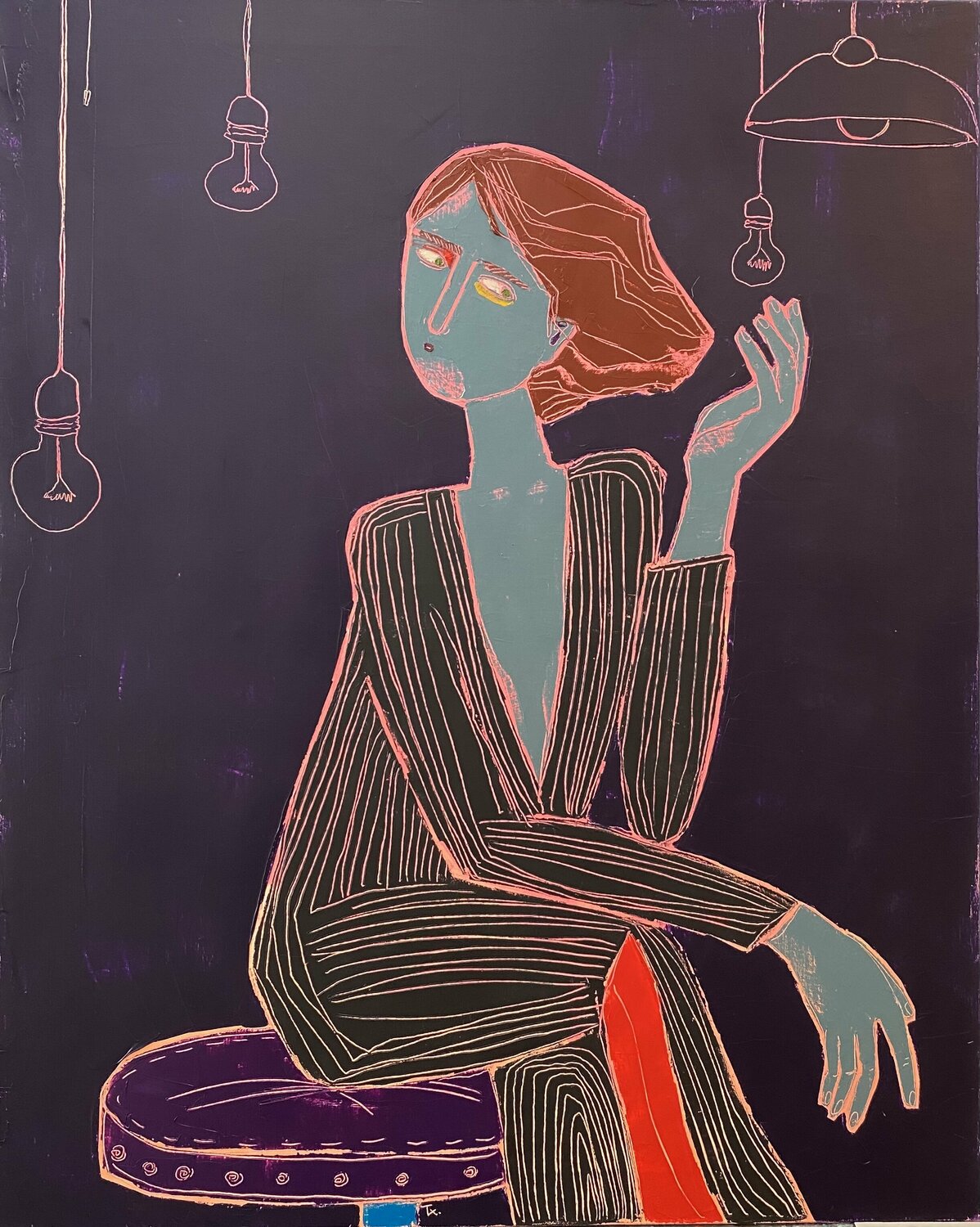 Portrait in the dark Tatiana Harizanova