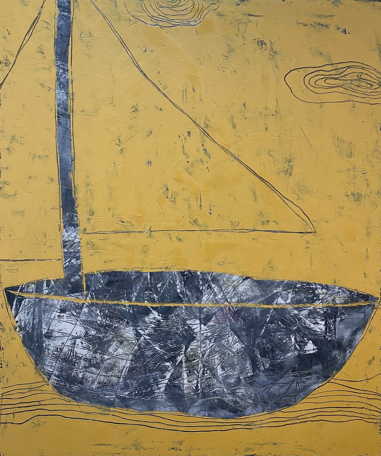 The sea kissed me Tatiana Harizanova Originalgemälde zu verkaufen