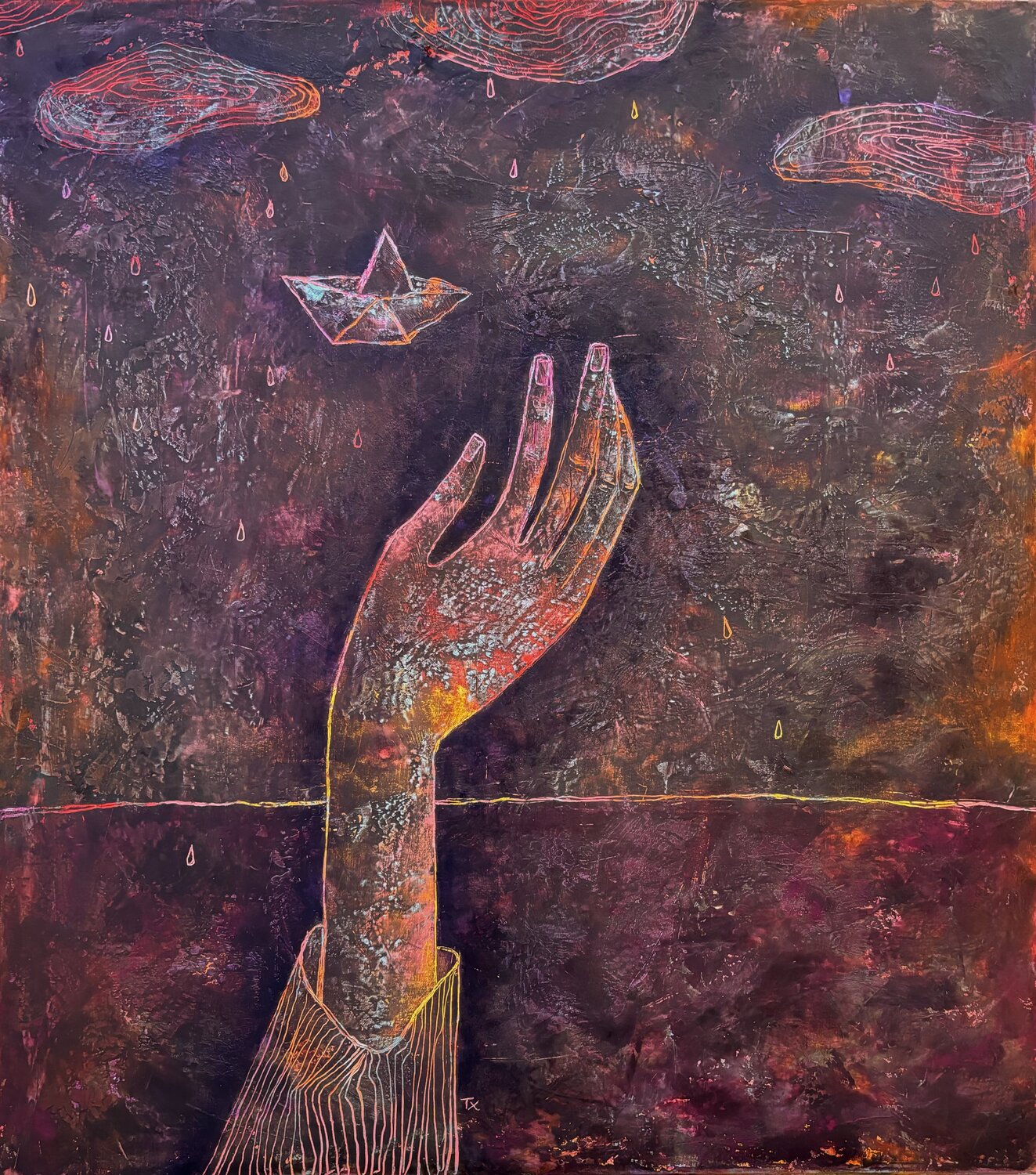 Sea rain Tatiana Harizanova