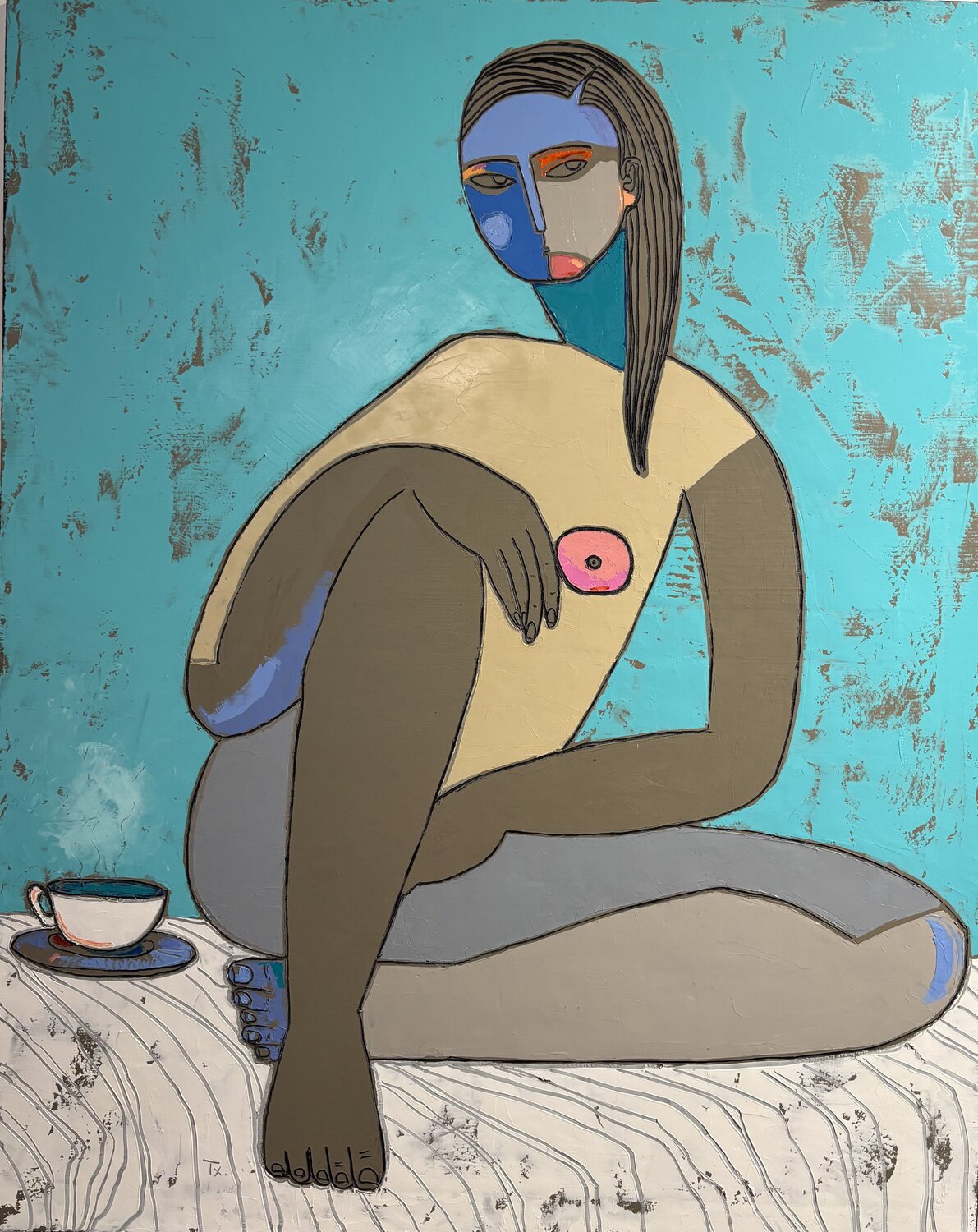 Coffee Tatiana Harizanova Peinture originale à vendre