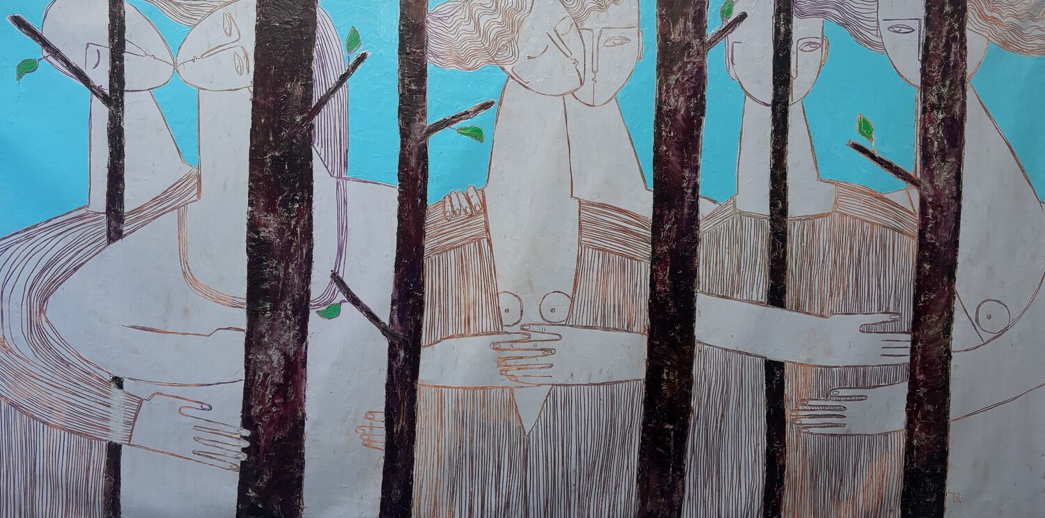 Stories from the silence Tatiana Harizanova Pintura original en venta