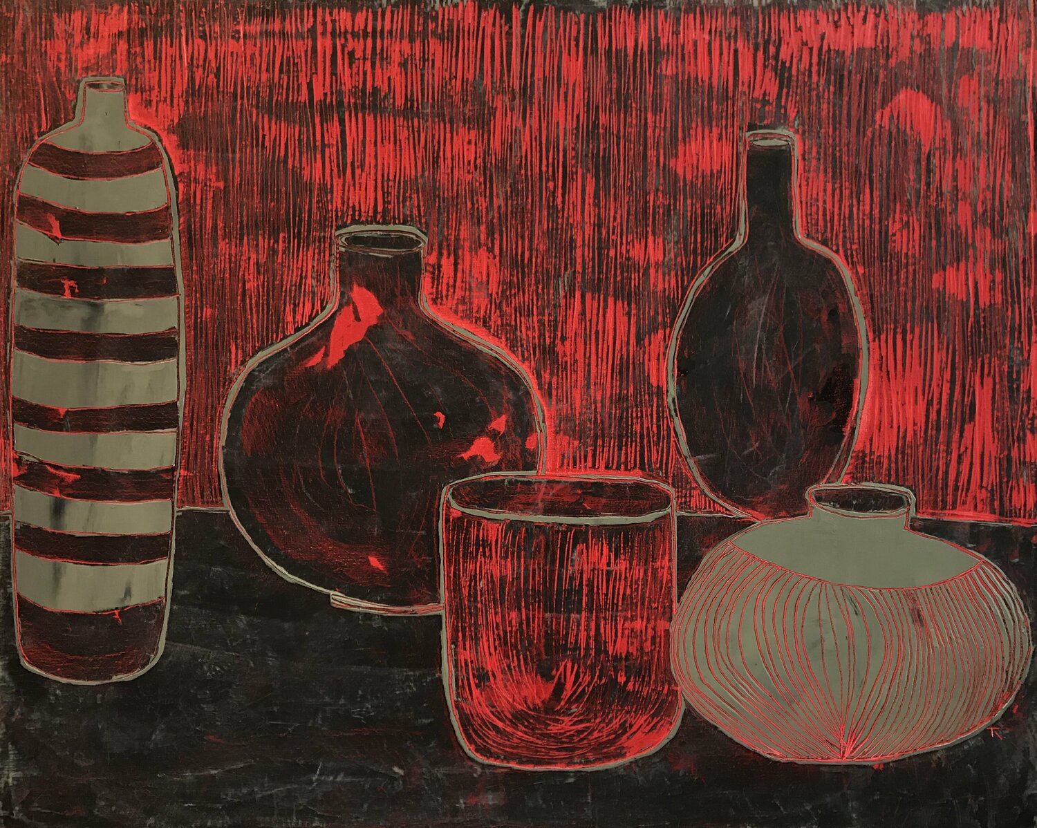 Five vases Tatiana Harizanova