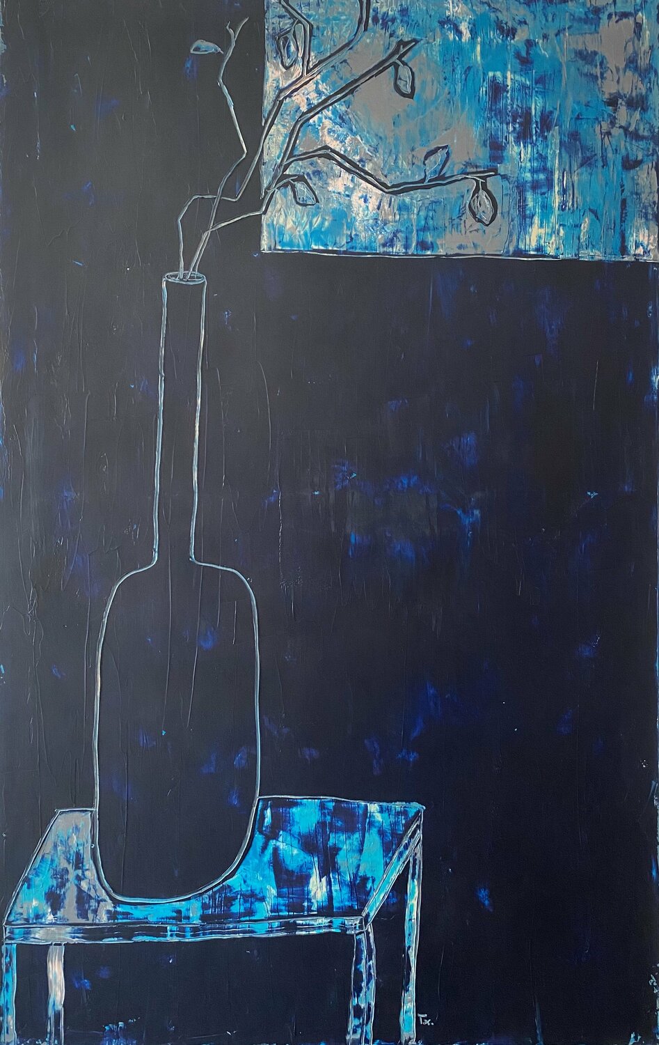 Blue vase Tatiana Harizanova