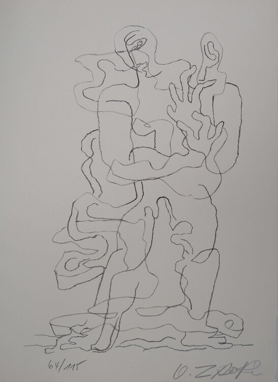 Couple enlacé Pierre-Yves Trémois