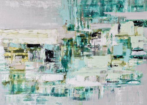 Green Renaissance 14 by Iryna Kitaieva, Painting for Sale on Singulart