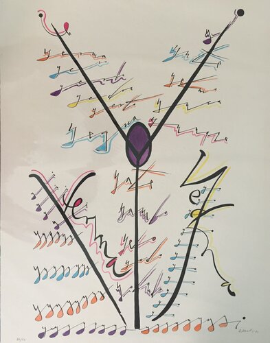 Letter Y van Rafael Alberti, Afdruk te koop op Singulart