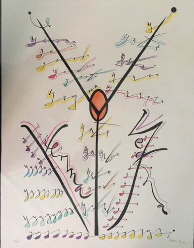Letter Y by Rafael Alberti, Print for Sale on Singulart