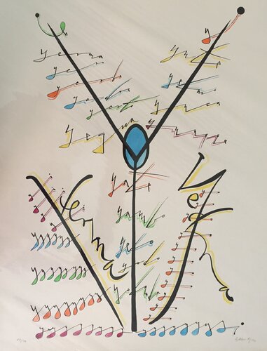 Letter Y by Rafael Alberti, Print for Sale on Singulart