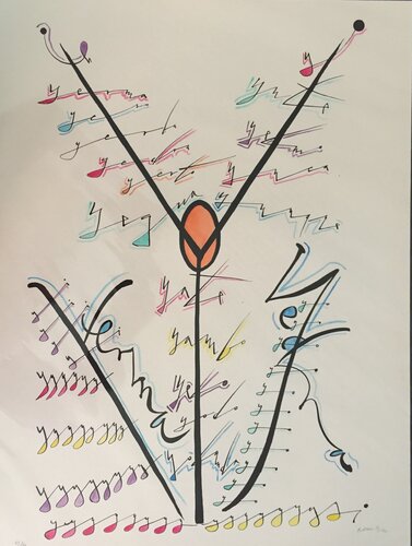 Letter Y by Rafael Alberti, Print for Sale on Singulart