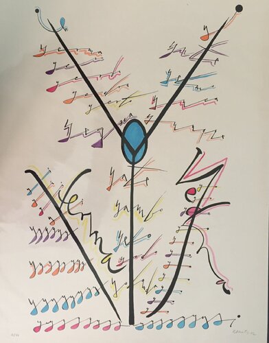 Letter Y by Rafael Alberti, Print for Sale on Singulart