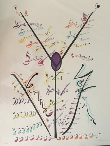 Letter Y by Rafael Alberti, Print for Sale on Singulart