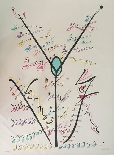 Letter Y by Rafael Alberti, Print for Sale on Singulart
