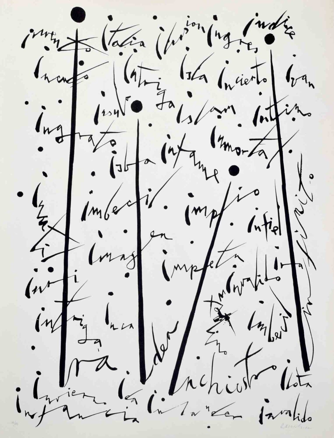 Letter I Rafael Alberti Stampa in vendita