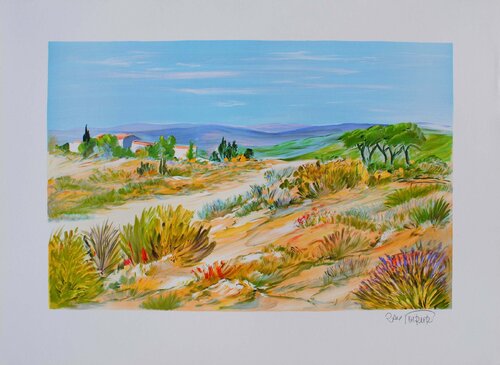 Dans la garrigue Ray Poirier