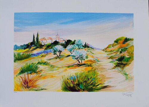 Le chemin des oliviers Ray Poirier