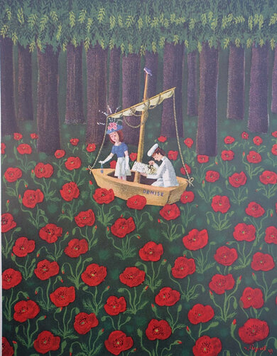 Le petit navire by Raymond Peynet, Print for Sale on Singulart