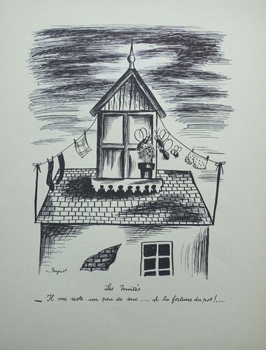 Les abeilles by Raymond Peynet, 版画 for Sale on Singulart