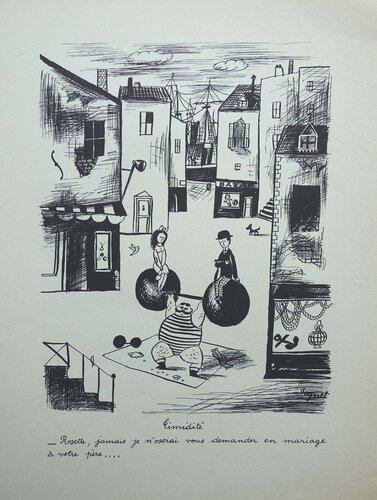 La demande en mariage by Raymond Peynet, 版画 for Sale on Singulart